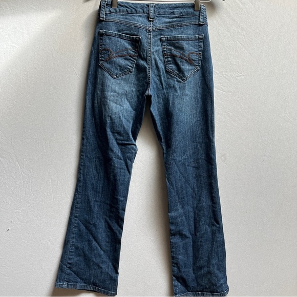 Nine West Hollywood bootcut Blue Women's Denim Jeans Sz 27 - Picture 4 of 13